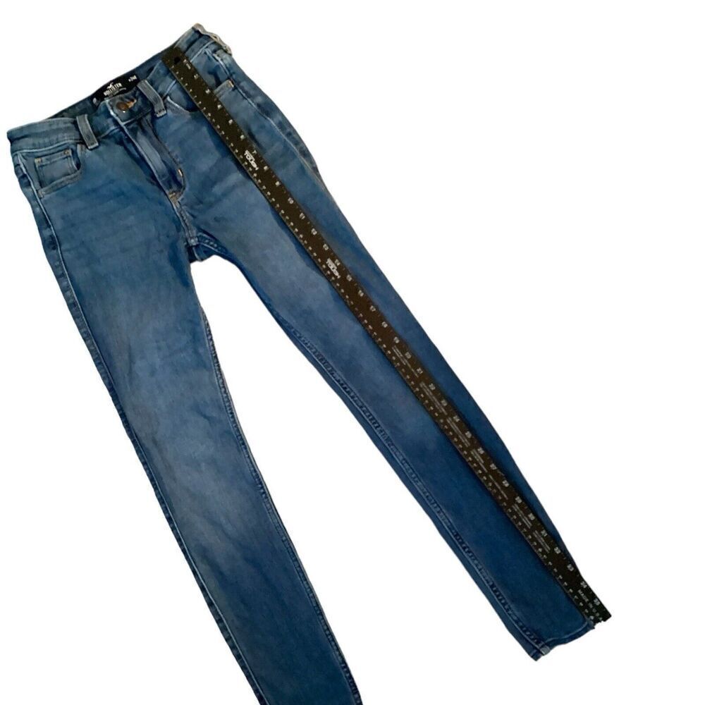 Hollister High Rise Super Skinny Blue Jeans Size 24R - Picture 4 of 7